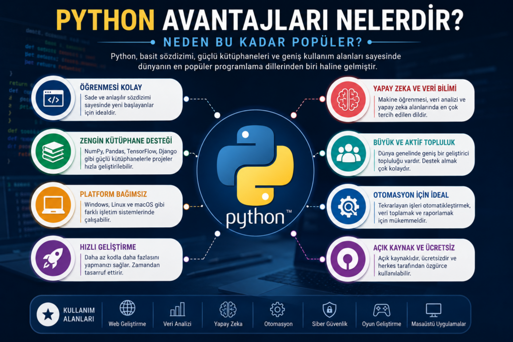 Python Avantajları Nelerdir