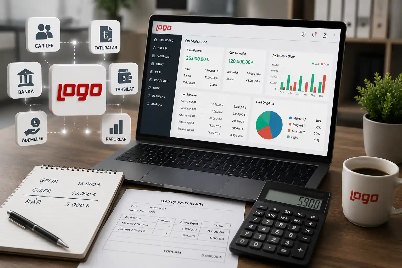 Logo Yazılımı İle Ön Muhasebe Nasıl Yapılır?