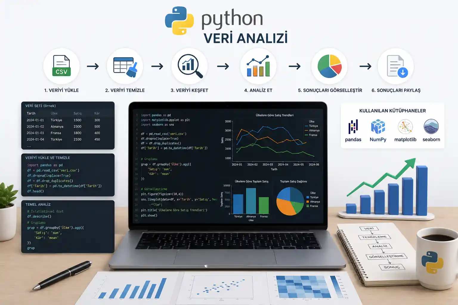 Python ile Veri Analizi Nasıl Yapılır?